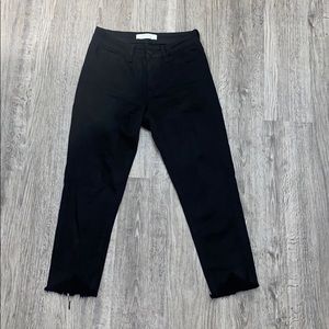 KanCan Black High-Rise Ankle Skinny